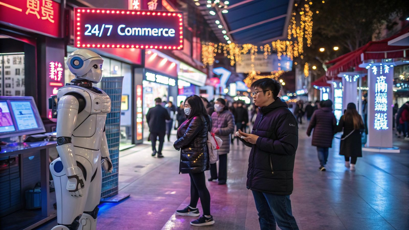 AI e-commerce Cina: TikTok Shop e live 24/7